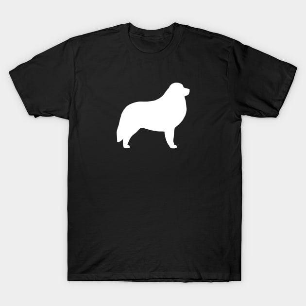 Great Pyrenees Silhouette T-Shirt by Coffee Squirrel